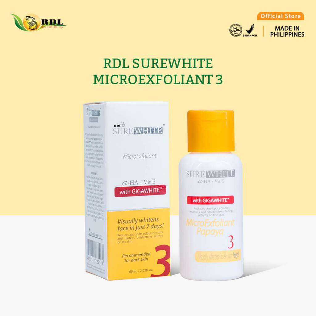 Rdl surewhite microexfoliant 60ml