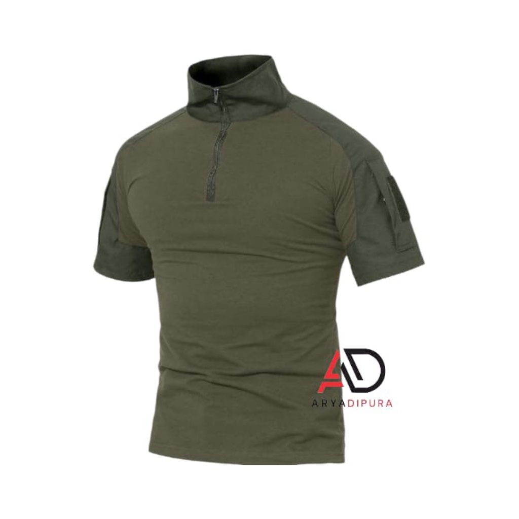 Kaos Baju BDU Tactical T-Shirt Pria Tactical/ Kaos BDU/ Baju Tactical/ Kaos Lapangan Lengan Pendek