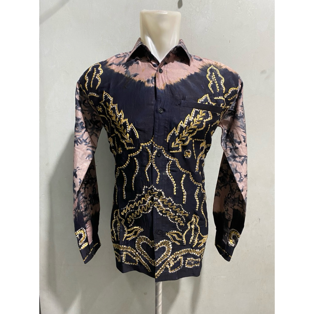 kemeja sasirangan bordir