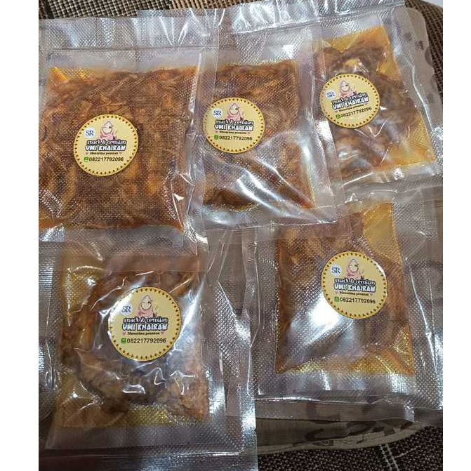 Gepuk Ayam basah rasa Original Gurih 100 gram dada ayam segar