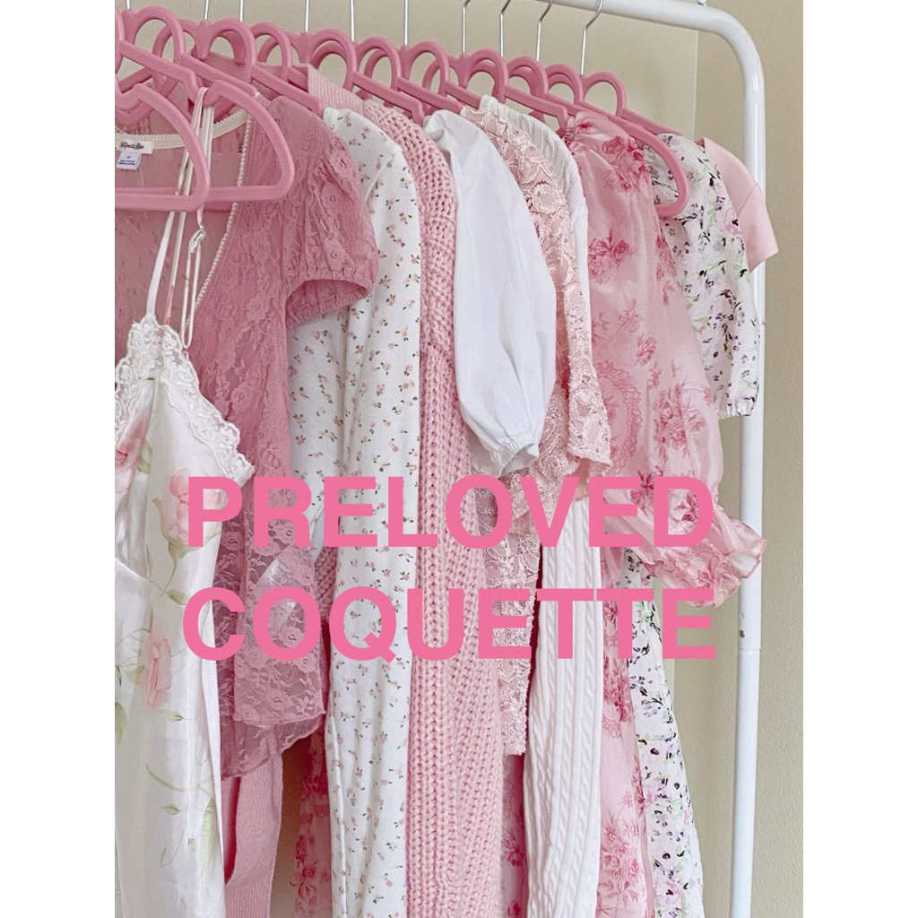 Preloved Baju Wanita Coquette Girly