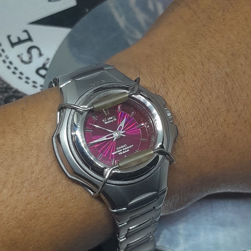 Jam tangan wanita Casio Baby G GMS MSG 600 Bracelet