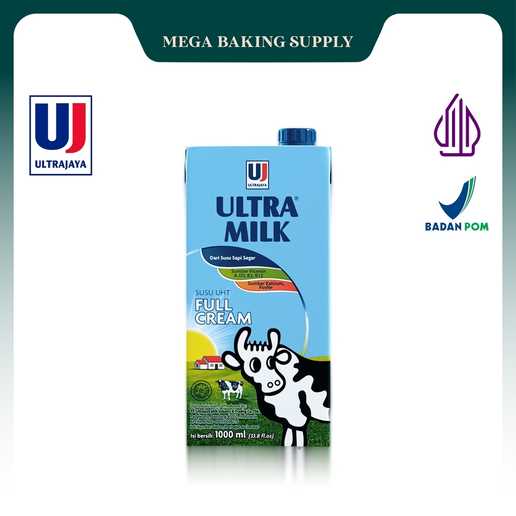 

Ultra Milk Full Cream 1000 ml | Mega Baking Supply