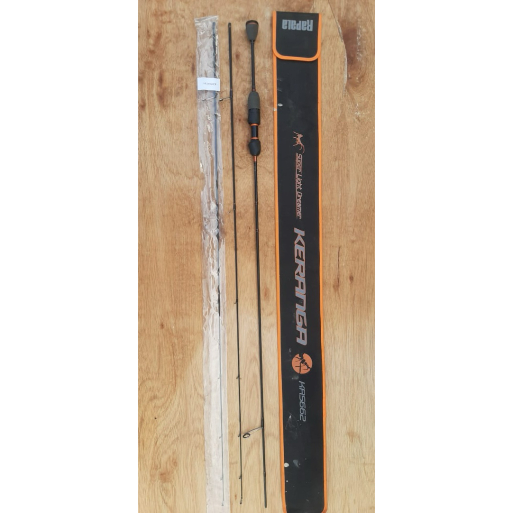 SECOND ULTRALIGHT SPINNING ROD RAPALA KERANGA KRS662