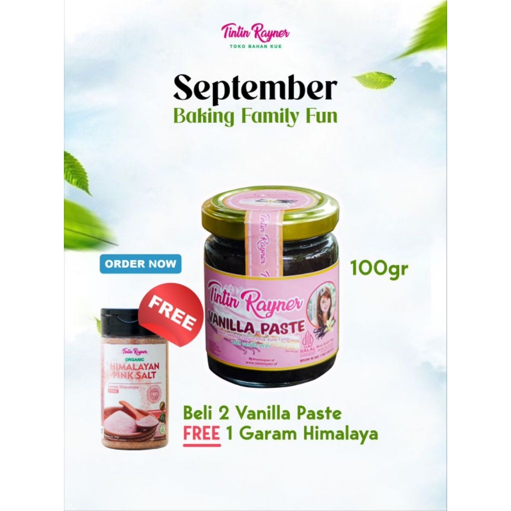 

VANILLA PASTE BY TINTIN RAYNER 100GR