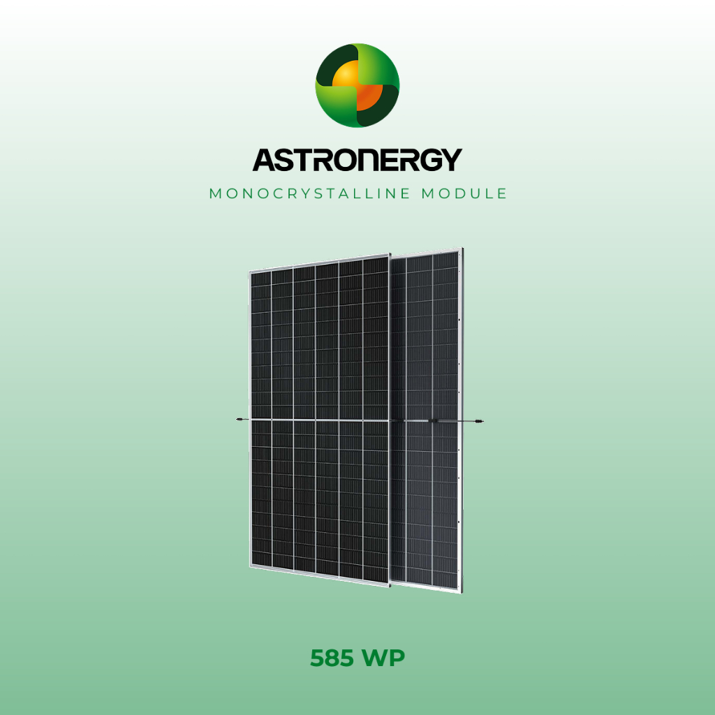 Panel Surya | Astro N5 CHSM72N-DG 585 WP | Monocrystalline Module | SNI | High Efficiency