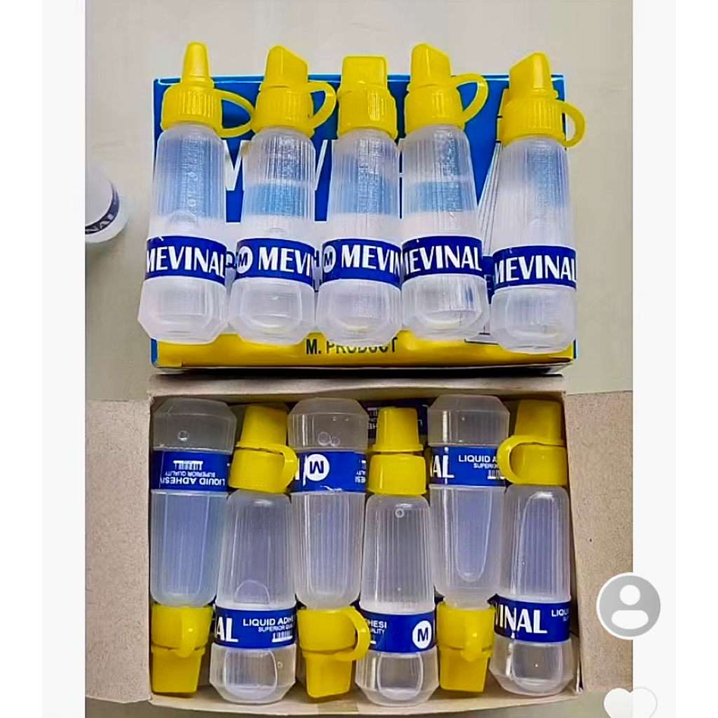 

Lem / Glue / Perekat Cair MEVINAL MURAH POLL (1box 24pcs)