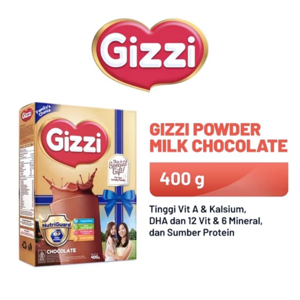 

Gizzi Powder Milik Chocolate 400 gram Susu. Bubuk Cokelat