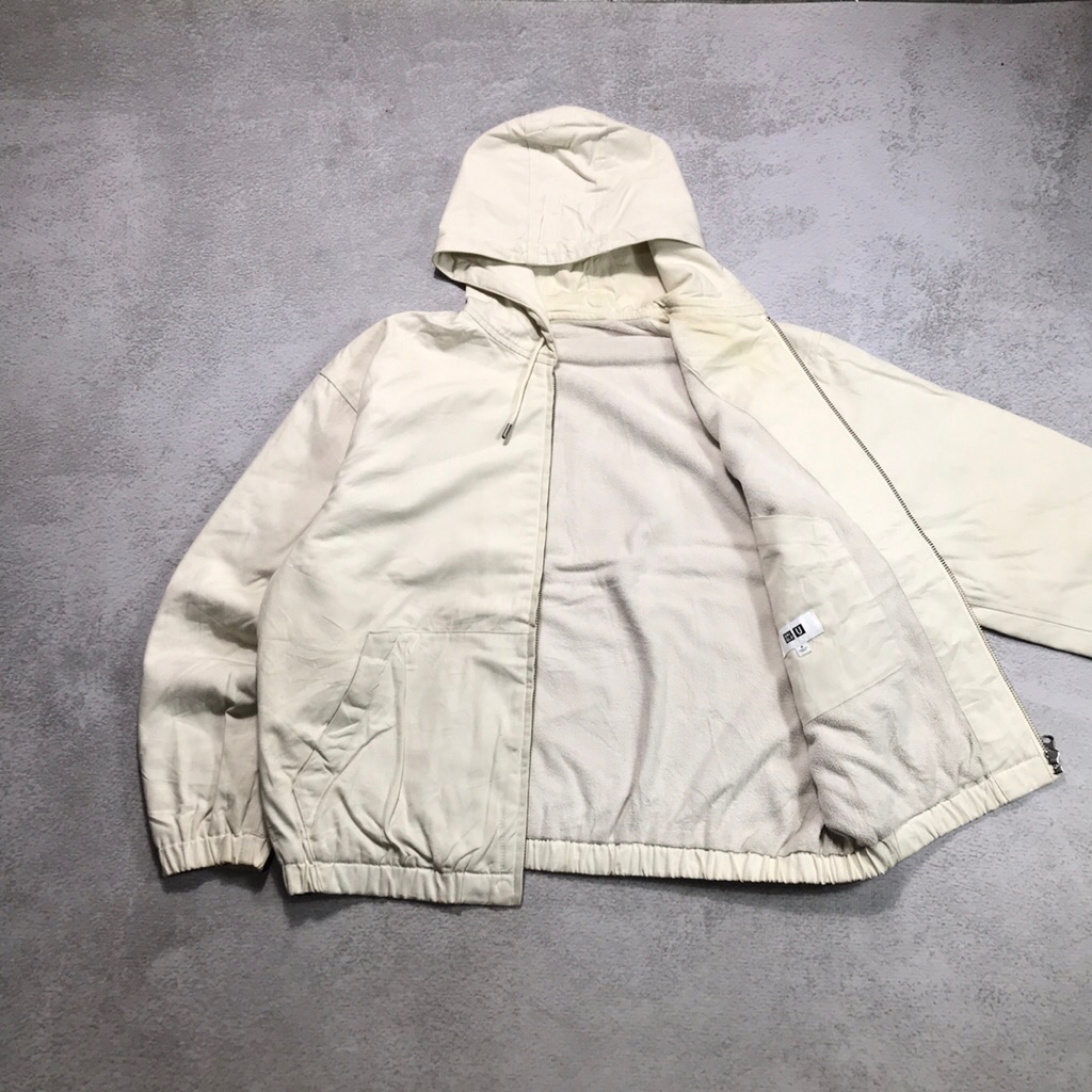 active jacket uni, jacket canvas hoodie