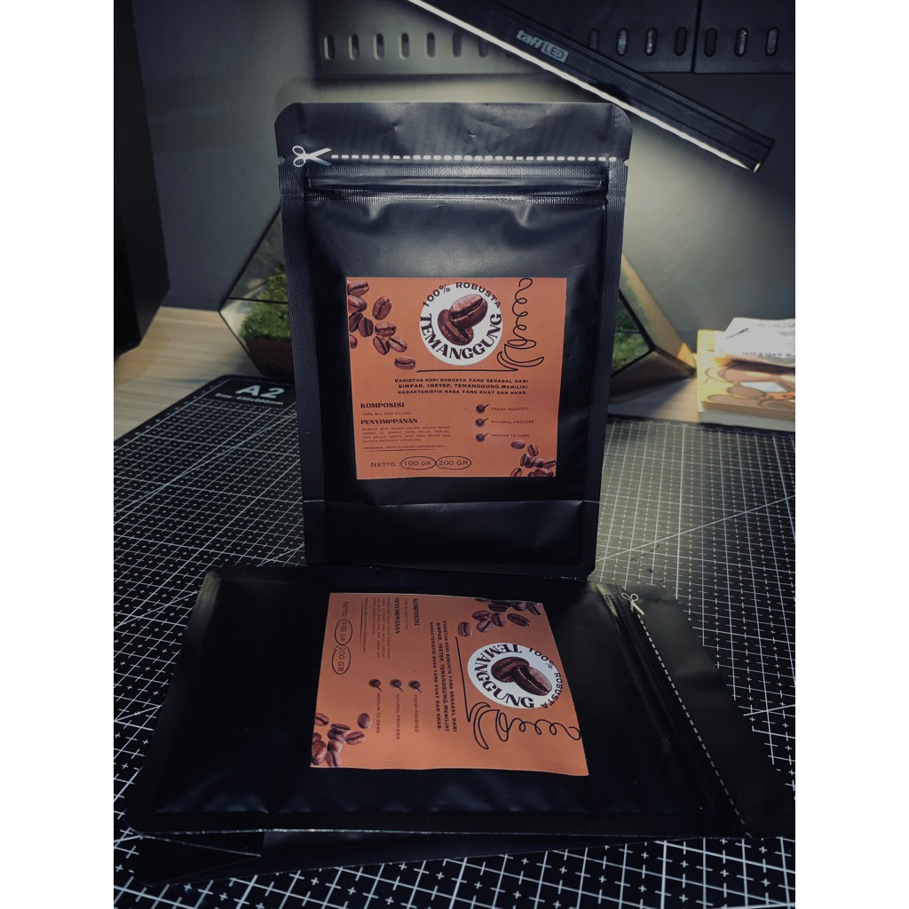 

100g Kopi Bubuk Asli Temanggung 100% ROBUSTA