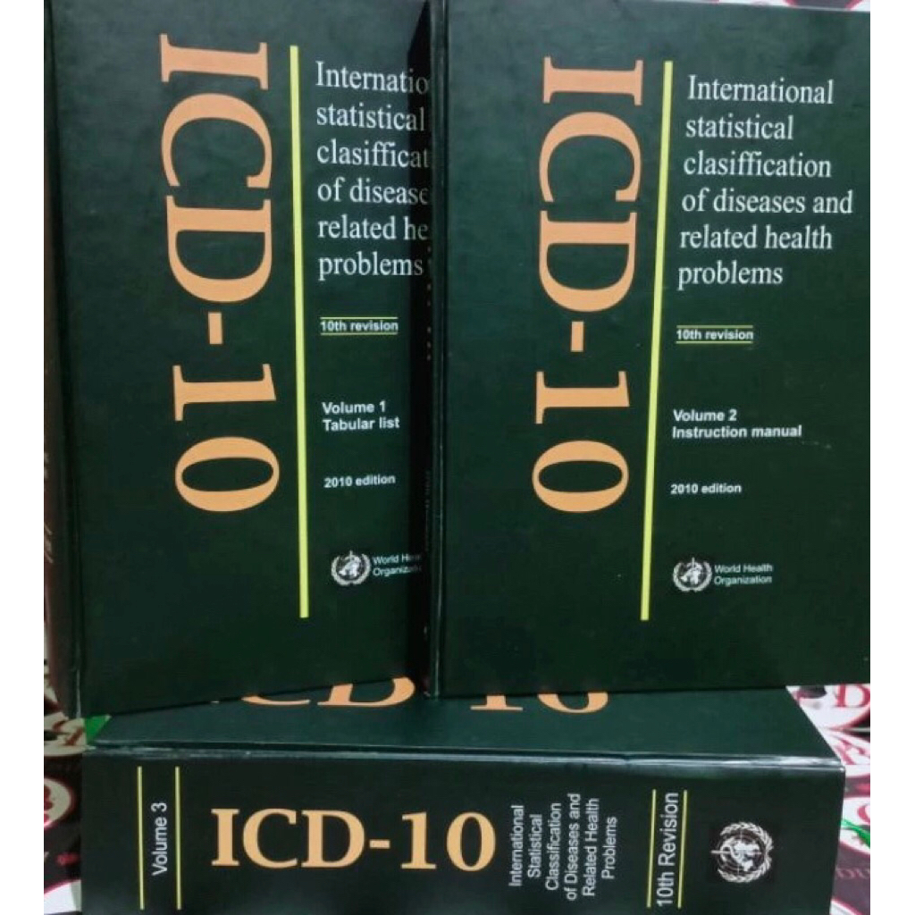 Paket 3 Buku ICD - 10 2010 Volume 123