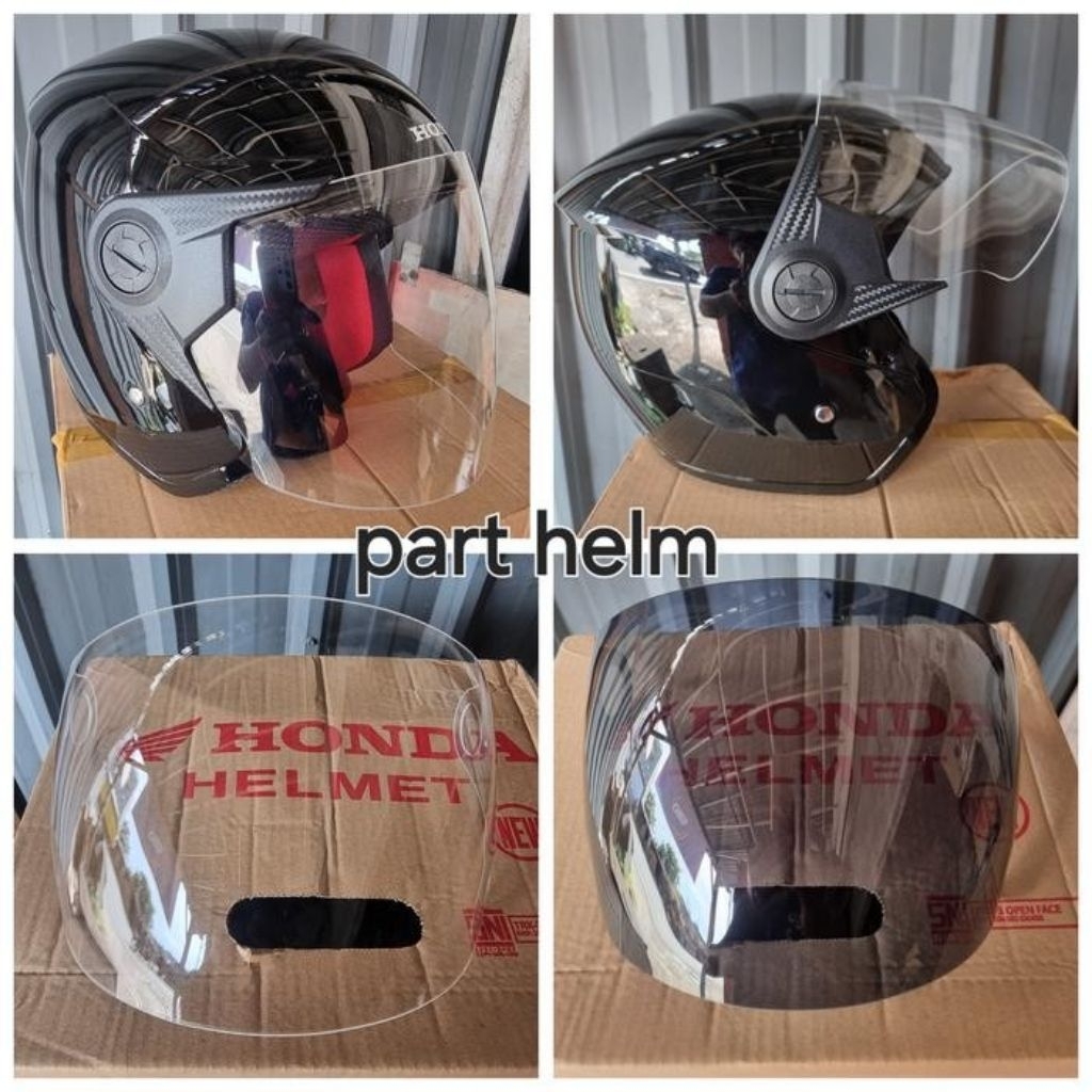 Kaca Helm HONDA PCX 160 NEW original Visor Helm Honda PCX NEW 160
