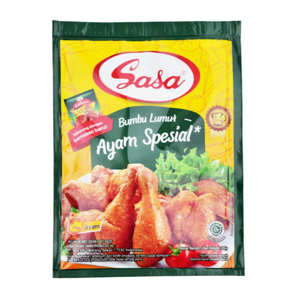 

Sasa Bumbu Ayam Lumur Spesial 26 gram