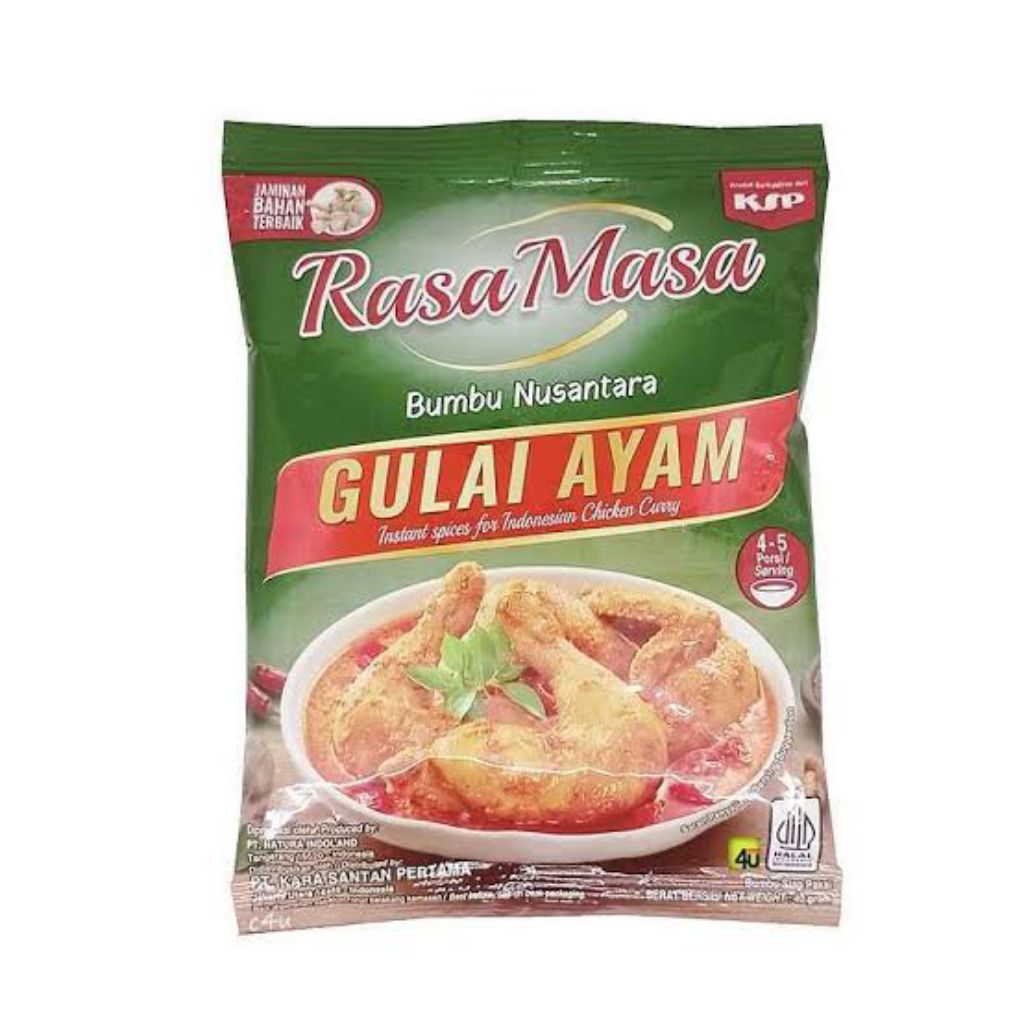 

Rasa Masa Bumbu Gulai Ayam 40 gram