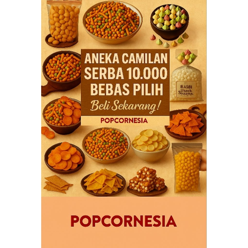 

ANEKA SNACK SERBA 10RB BEBAS PILIH PEDAS,MANIS,ASIN,GURIH,LEZAT