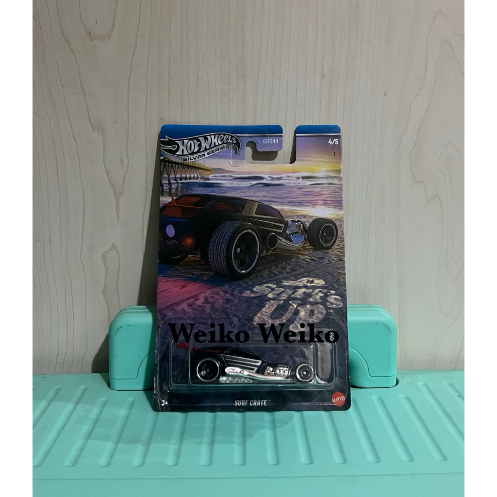 hotwheels surf,s up surf crate (card bawah kurang bagus)