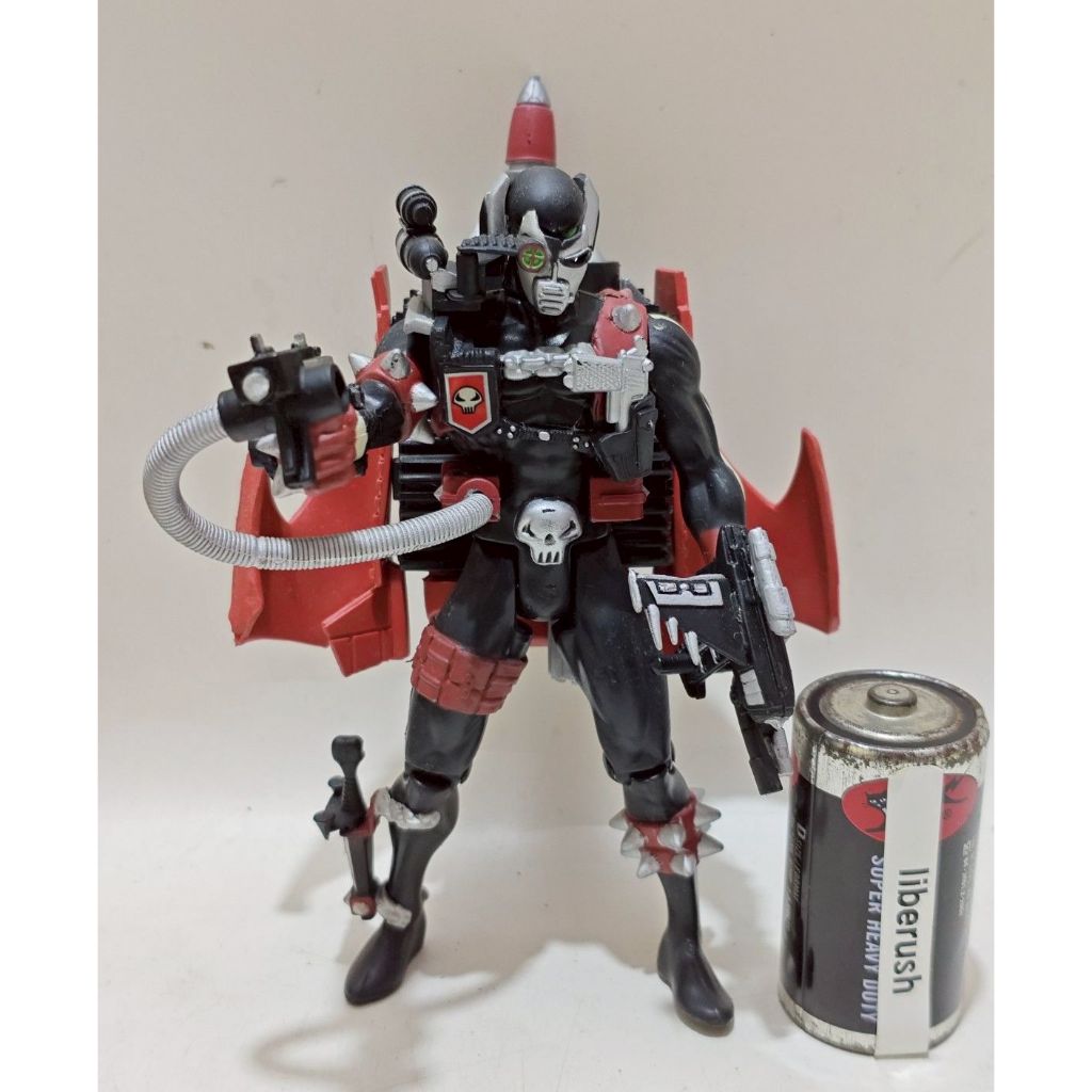 mcfarlane spawn pilot spawn deluxe action figure vintage retro