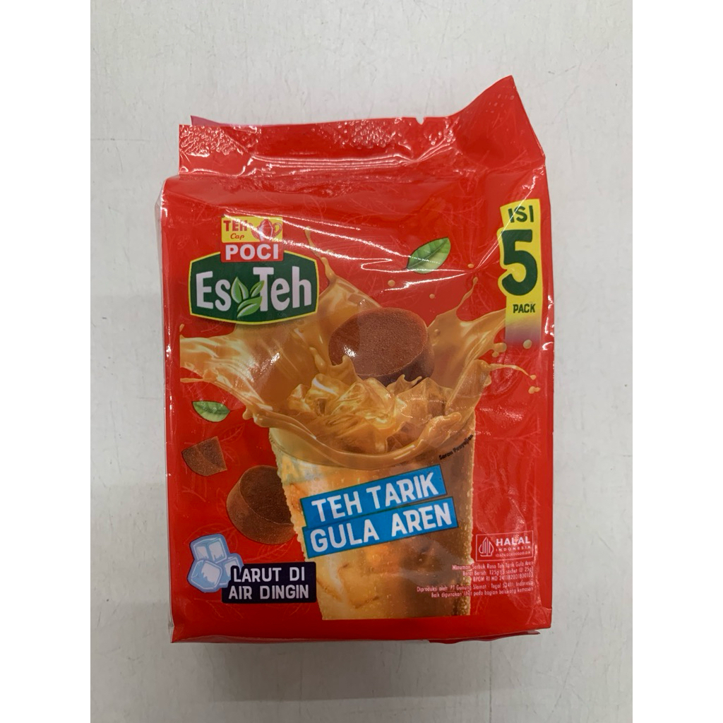 

Teh Poci Teh tarik gula aren 5 x 25 gr