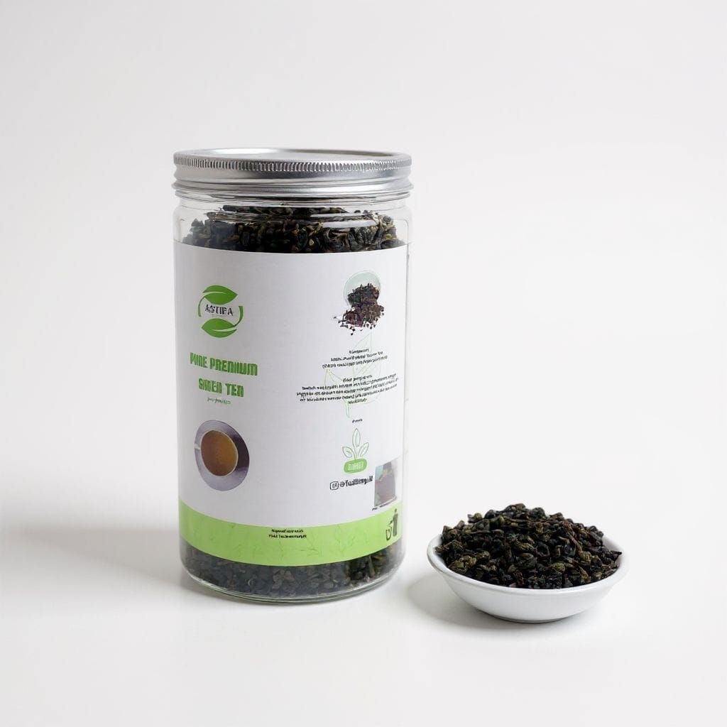 

Asyifa Green Tea Gun Powder - Teh Hijau Premium Gun Powder Pelangsing Alami Natural Slimming Tea 400gram