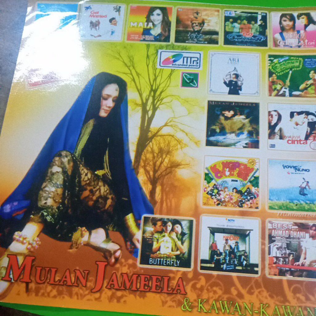 CD MP3 MULAN JAMEELA DKK V111