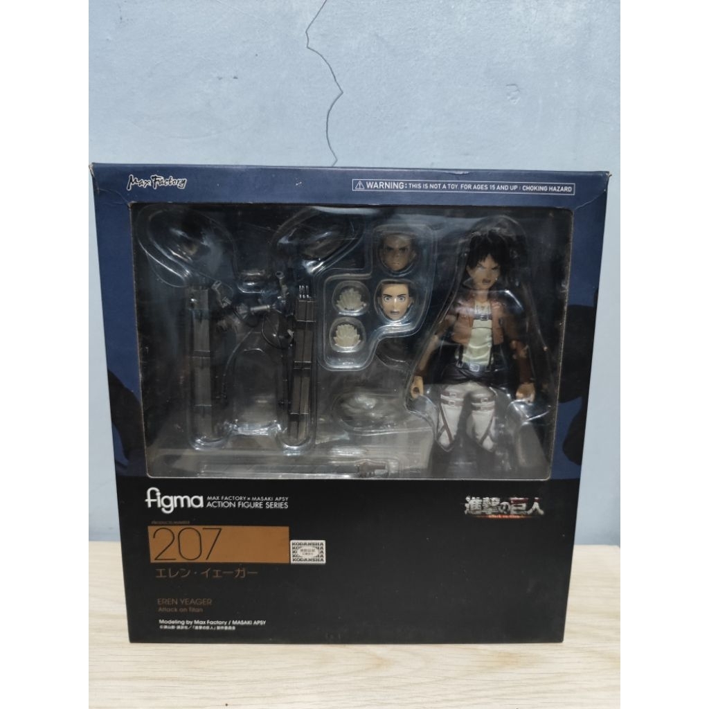 figure figma Attack on titan snk aot eren yeager original
