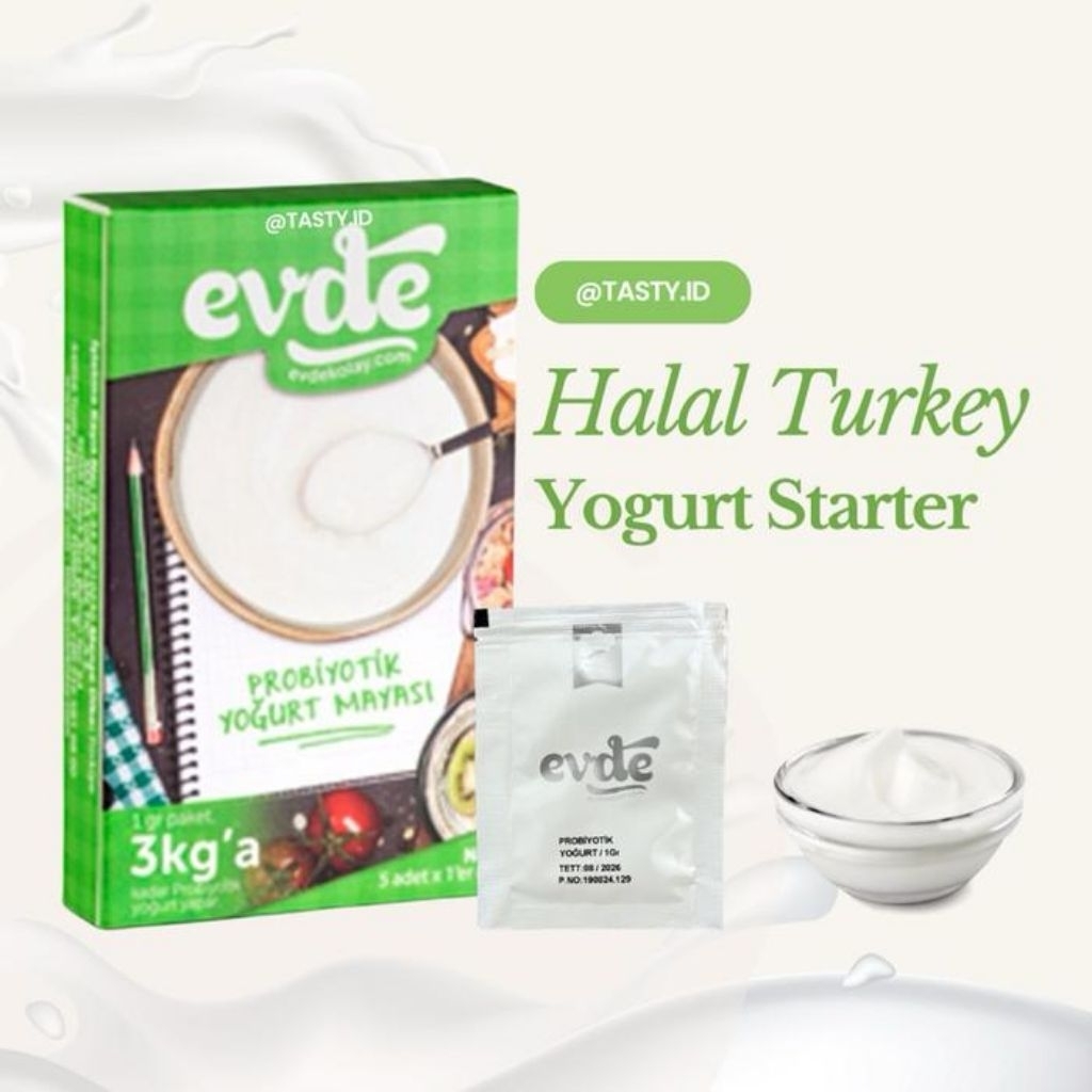 

Biang / bibit yogurt turki