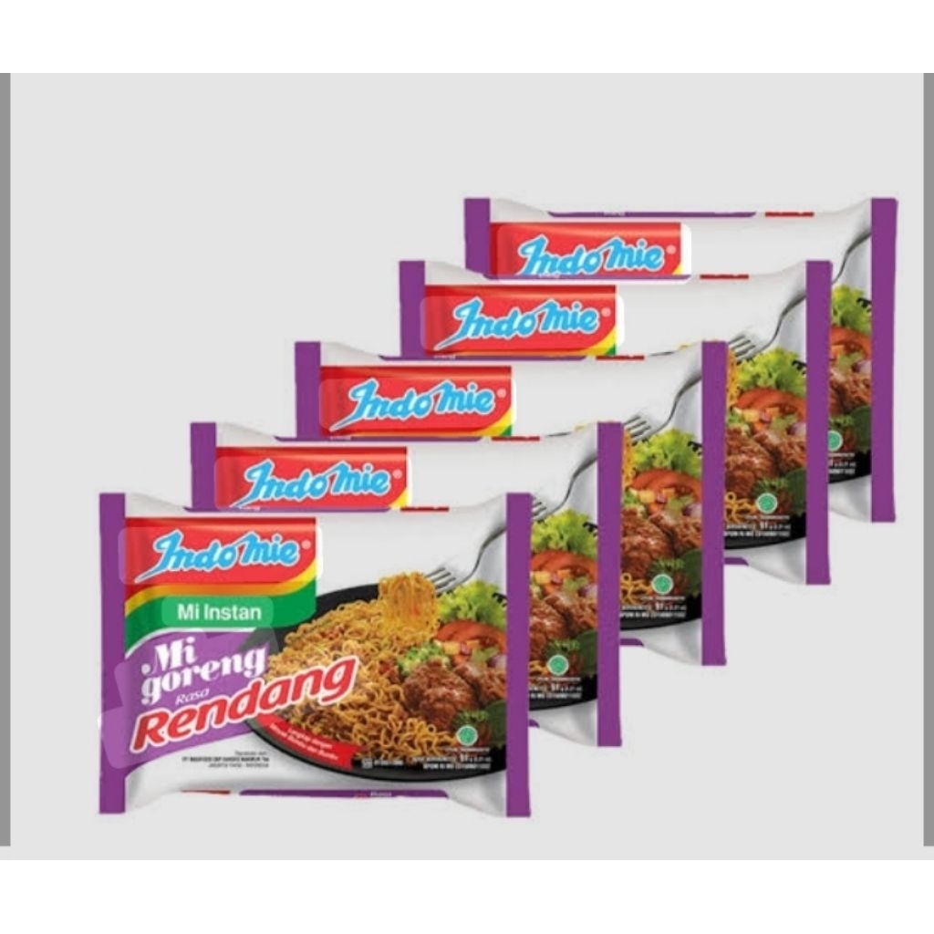 

Indomie Mie Goreng Jumbo Rendang isi 5 bungkus