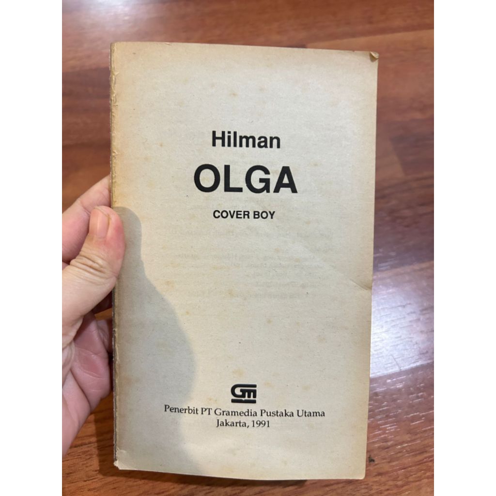 Buku - HILMAN OLGA Cover Boy