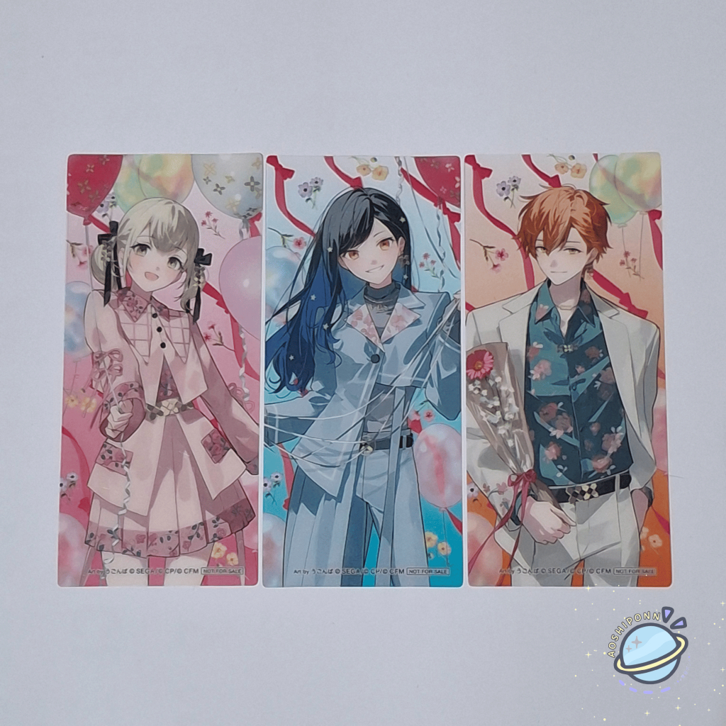 

Project Sekai 4th Anniversary Thanksgiving Tokuten Clear Bookmark - VBS -