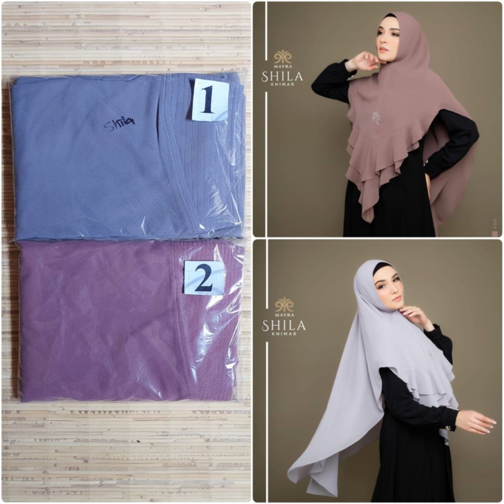 DMC | SHILA Khimar / HIJAB SYAR'I dg SWARO MAYRA