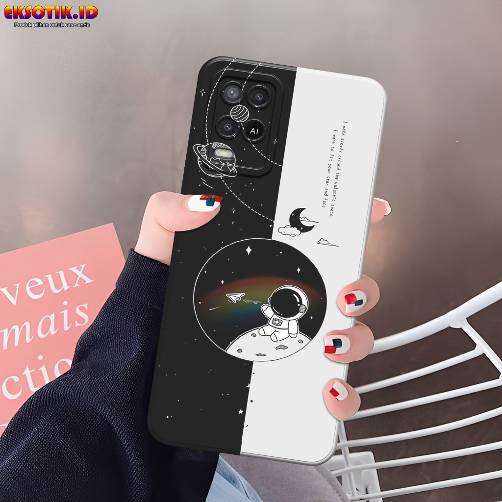 Case OPPO A54- Eksotik.id - Casing OPPO A54 - Case ASTRONAUT - Skin Handphone - Silikon OPPO A54 - C