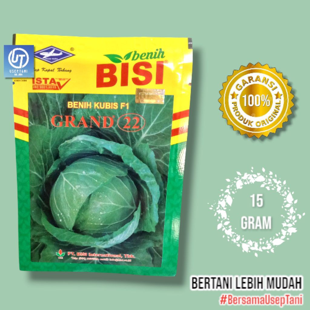 BENIH KUBIS F1 GRAND 22 15GR CAP KAPAL TERBANG