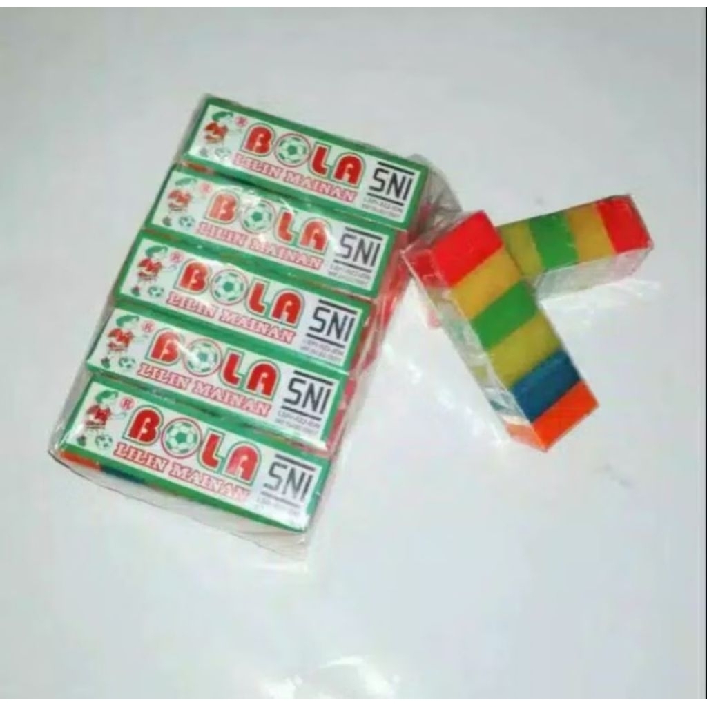 mainan anak plastisin / lilin mainan / malam mainan / mainan edukasi anak