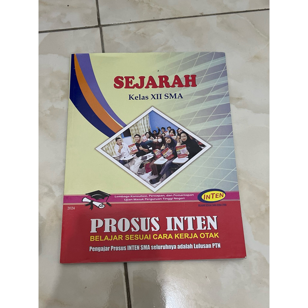 preloved buku sejarah  inten