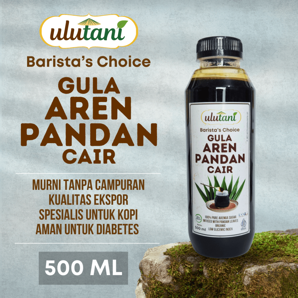 

Ulutani Gula aren Cair Ekstrak Pandan 500 ml