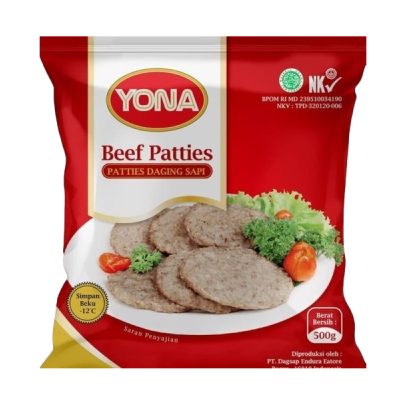 

Yona Beef Paties 500 gr/1kg Bogor Frozen