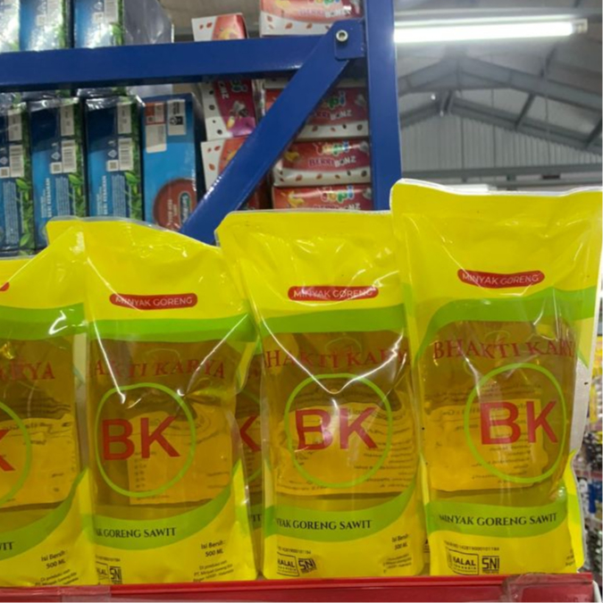 

Minyak Goreng Sawit BK 800 ML