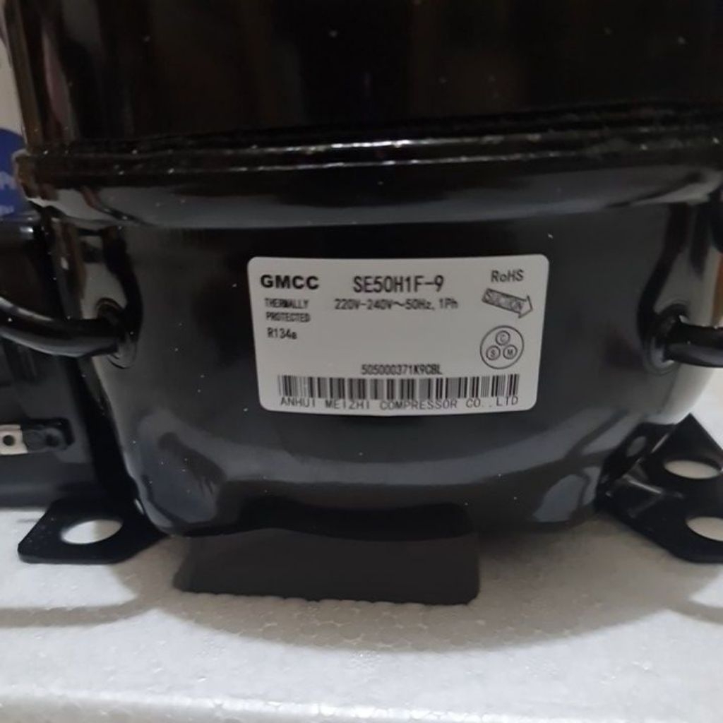 Kompresor kulkas 2pintu 1/5ph SE50H1F - 9 GMCC original