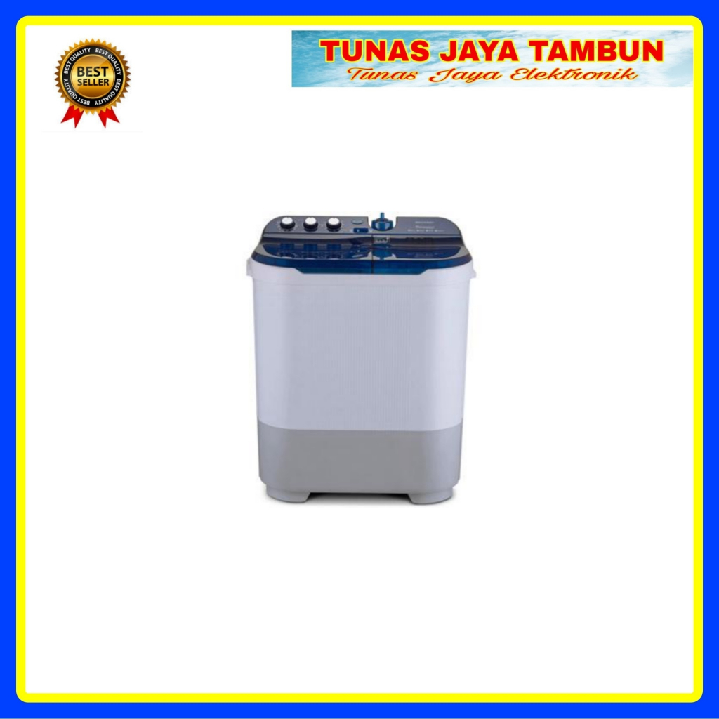 MESIN CUCI SHARP EST 1090 / MESIN CUCI SHARP 2 TABUNG 10KG / SHARP ES-T 1090