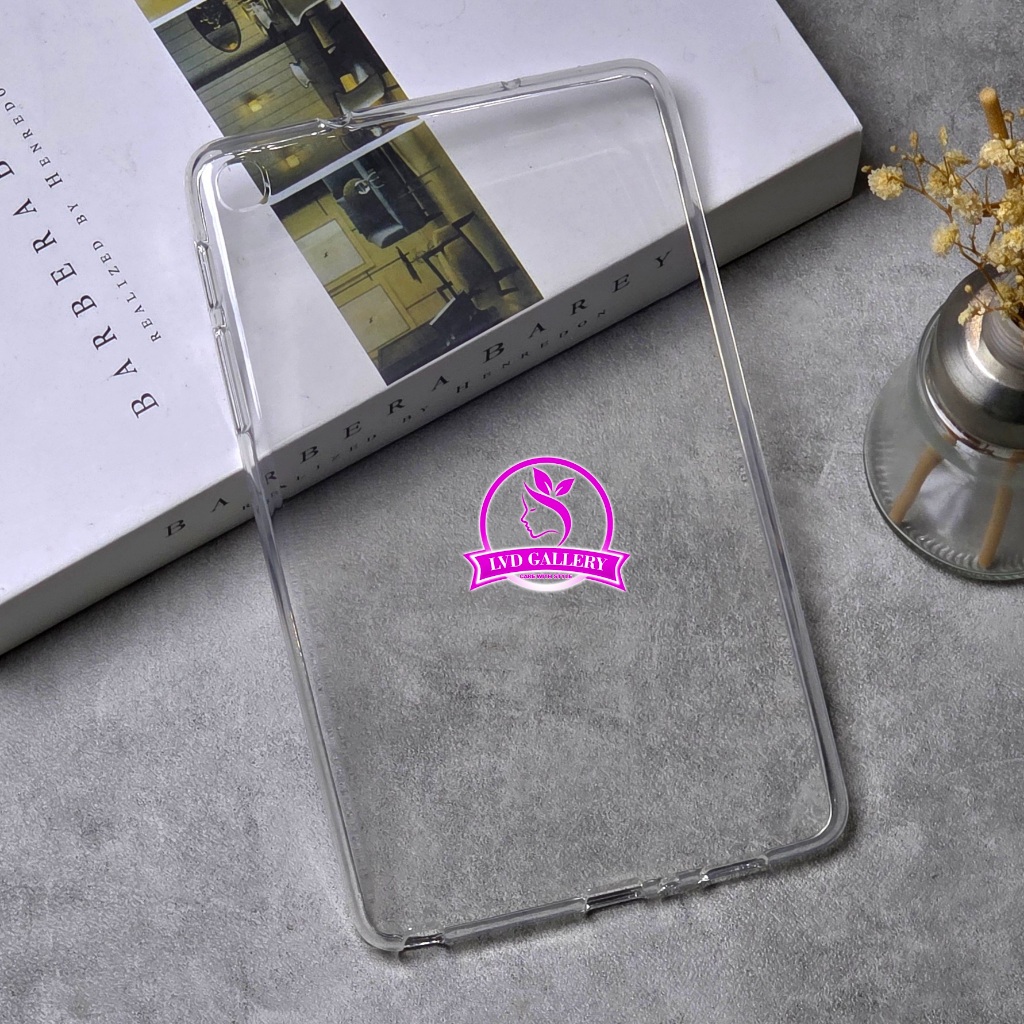 SoftCase Bening Jelly Case Clear Tab Transparan Silikon Tablet Samsung Tab A8 P205 WITH S PEN Samsun