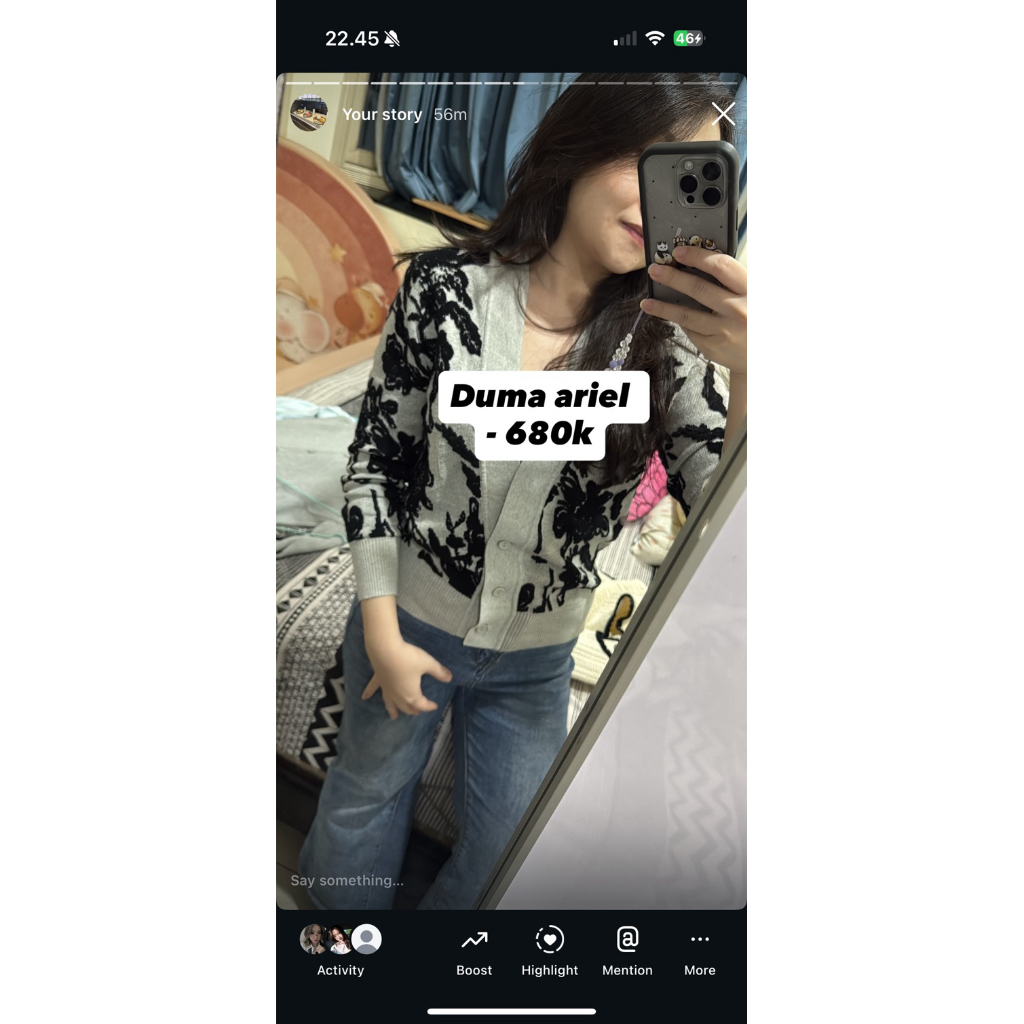 duma - ariel cardigan