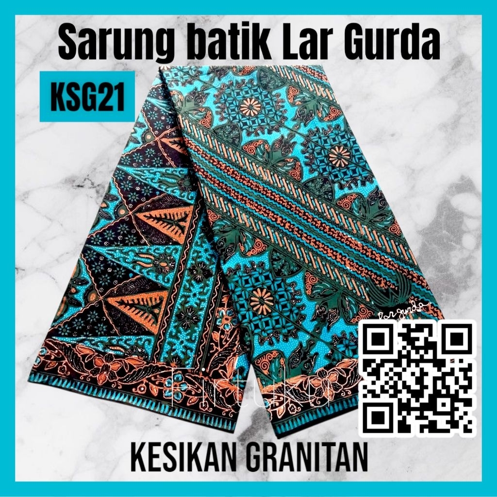 Sarung batik Lar Gurda Granitan_KSG21