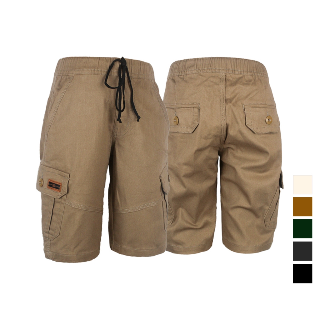 Daffadenim//Celana Cargo Pendek Anak Laki Laki Usia 9-14 Tahun - Cargo Anak - Anak Tanggung