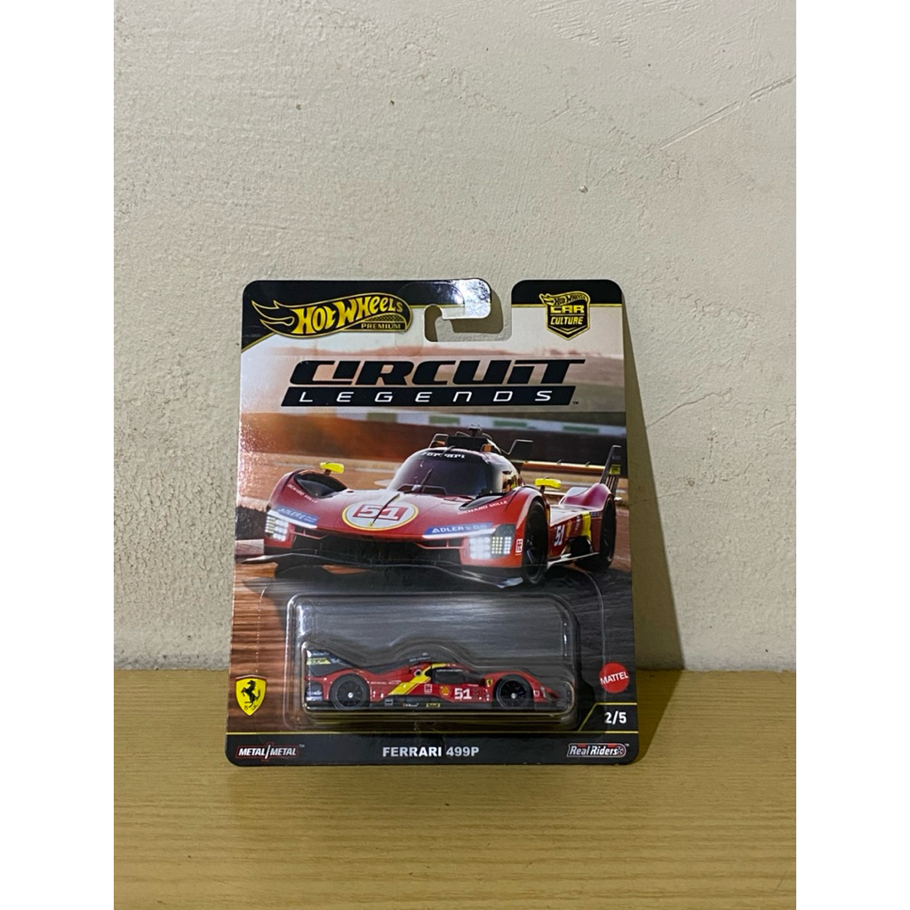Hot Wheels Premium Circuit Legends Ferrari 499P