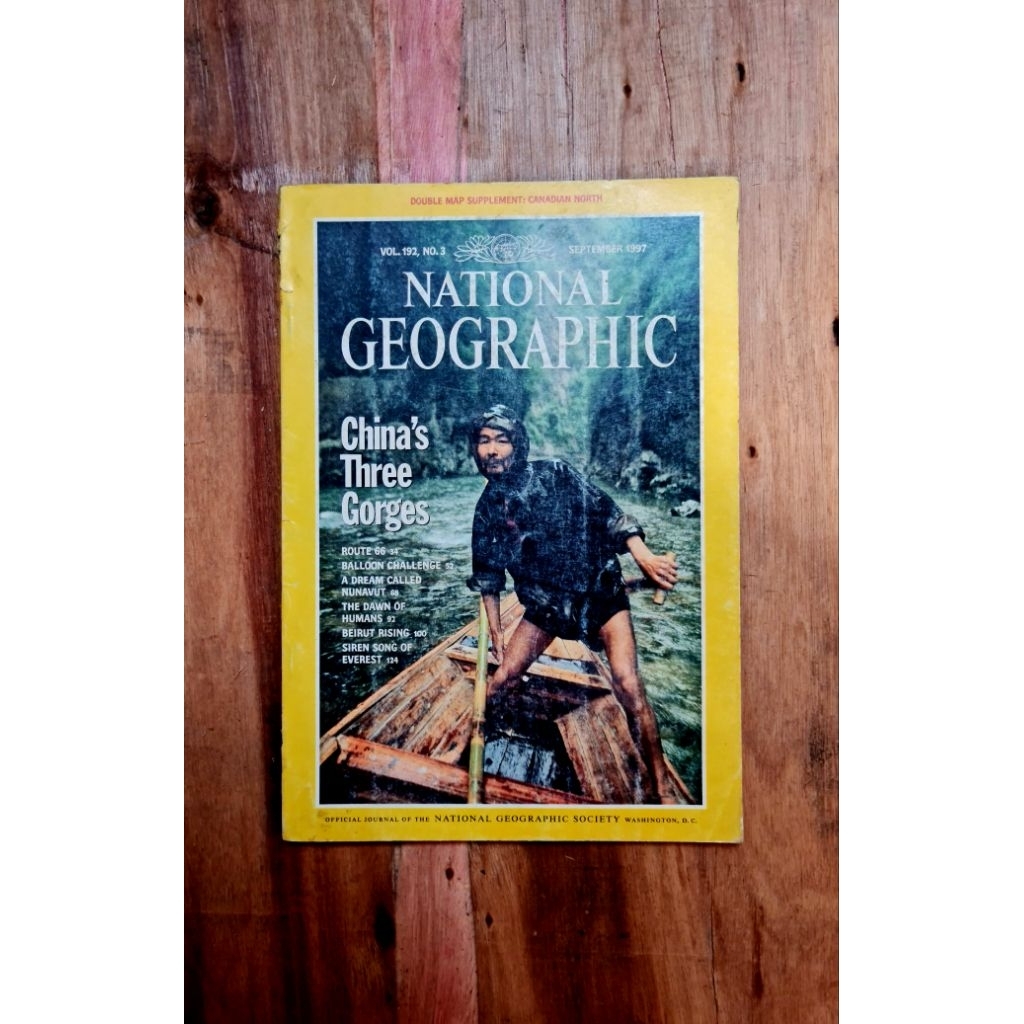 China's Three Gorges National Geographic Vol. 192, No. 3, September 1997
