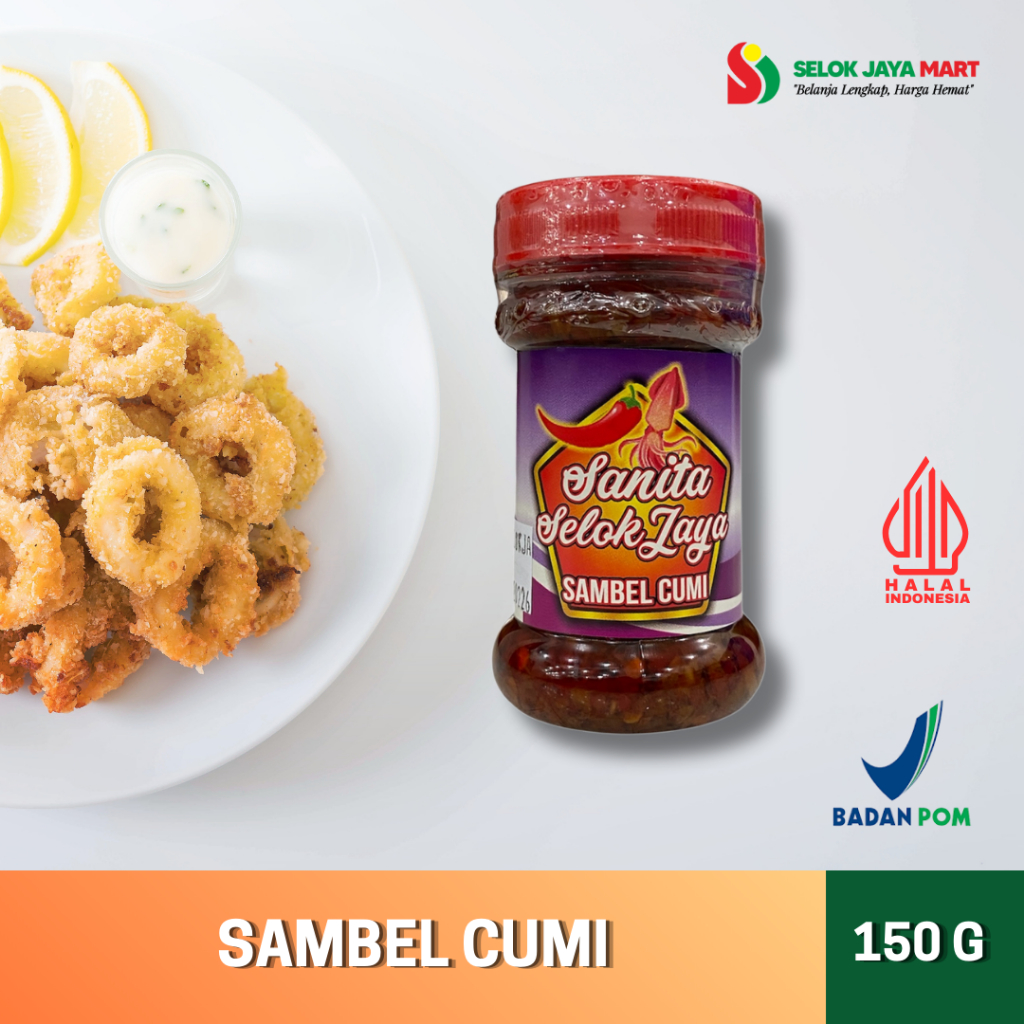 

SAMBEL CUMI 150 GRAM - SANITA SELOK JAYA