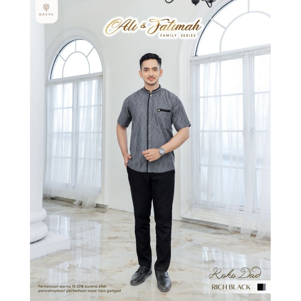 Sarimbit Ali Fatimah by Rayya PRE ORDER (Rich black)