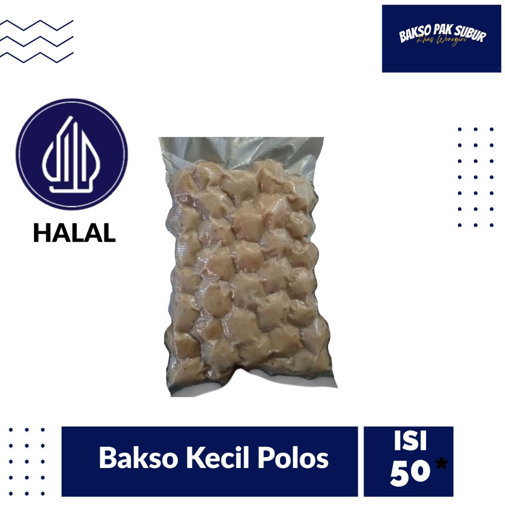 

Bakso Kecil Daging sapi, Bakso Wonogiri, Bakso Frozen food