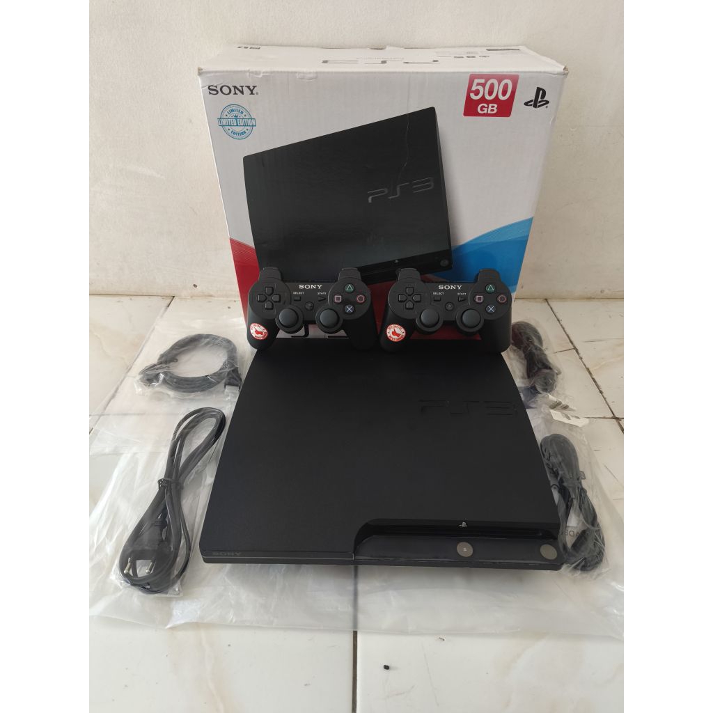 PS 3 SLIM SERI 25 PLAYSTATION 3 HDD 500GB & 320GB FULL GAME