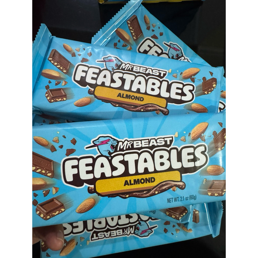 

Mr Beast Feastables 60 Gram Almond